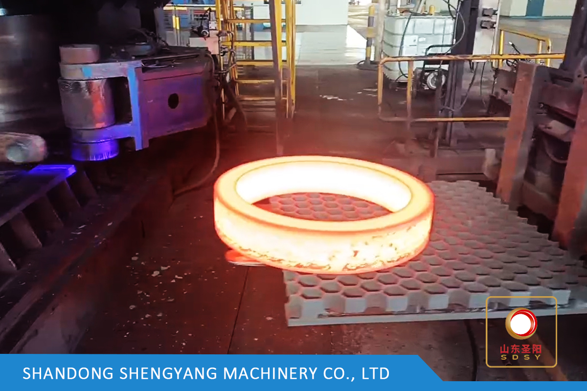 Vertical hot forging ring rolling mill made in China